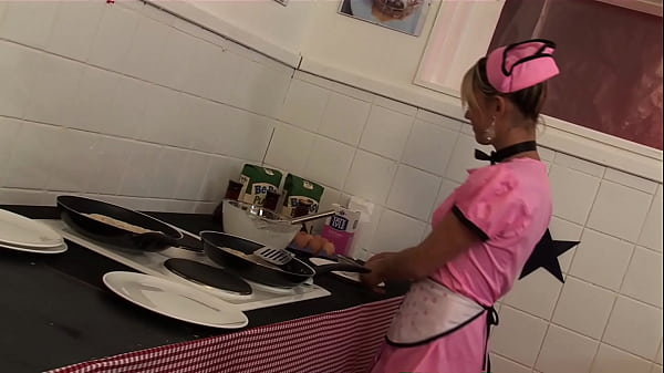 Amy Azurra Carly Parker And Chloe Serve More Than Pancakes At This Diner