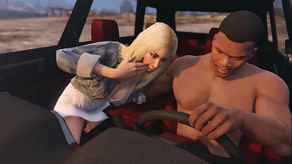 GTA 5- Franklin gets a Hooker service