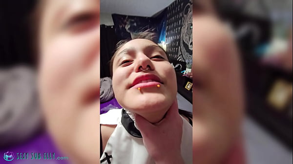 The Devils Angel | 18 year old Native American slut gags on daddy’s cock, takes 13 inch dildo & gets pounded hard!