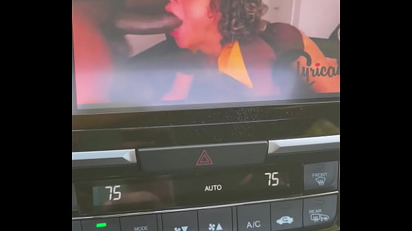 Watching porn in car