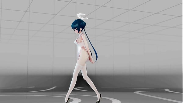 Blue Archive Ryuuge Kisaki Hentai Undress Dance Mmd 3D Blue Hair (CLIP)