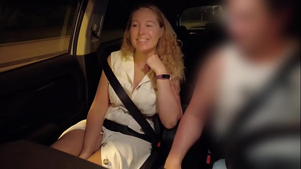 Friend’s mom gives me a bj in car