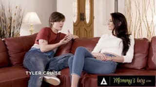 MOMMY’S BOY – He’s Ready At ANYTHING To Convince Hot Stepmom Sofie Marie To Buy Him A New Car