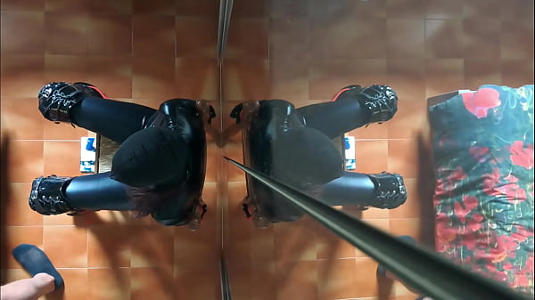 Preview – I am chairtied and he fucks my face for 10 minutes until he cums in my mouth