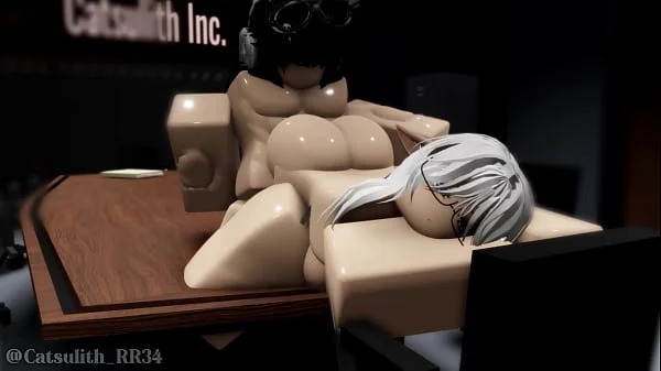 After a while she finally submits to me in the office~ | Sex with a follower (49) | Part 2/2