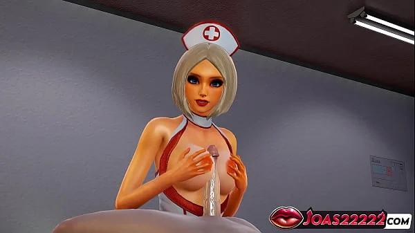 Hot Hospital Nurse in a Sexy Dress 3D Hentai – Tongue Licking Blowjob, POV Titfuck Teasing, Wall Irrumatio Mouth Fuck Ending in Massive Cumshot
