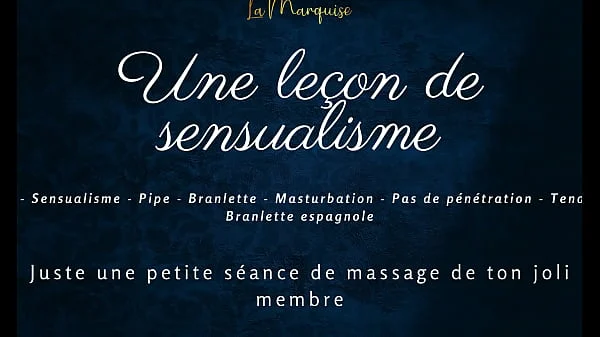 Une leçon de sensualisme – french audio solo gentle handjob praises