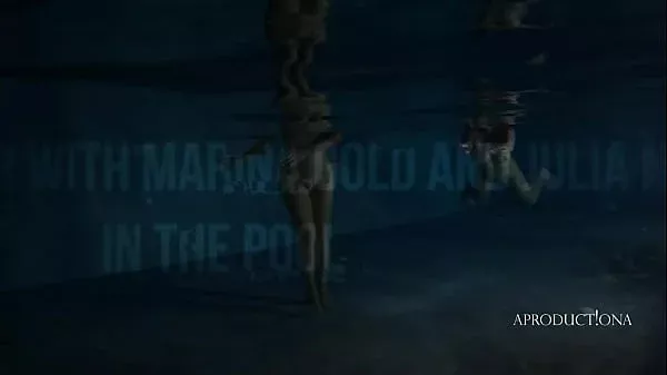 Night manager with Marina Gold and Julia North in the pool