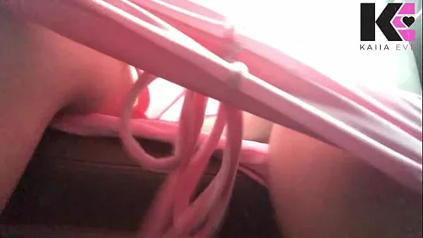 Roadtrip! Hot Tattooed Girl Squirts While Driving