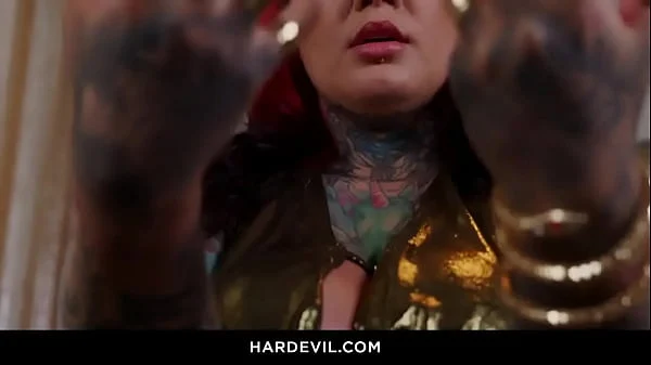 Sabien DeMonia’s Gold Bikini Pentagram Gangbang: A Wild Ritual of Lust and Debauchery!