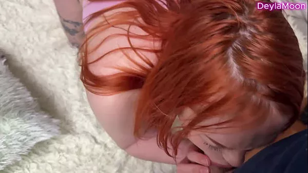 stepmother told me to try not to cum, but I came all over her face.