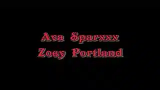 Zoey Portland and Ava Sparxxx are lesbians that have been building a relationship for some…