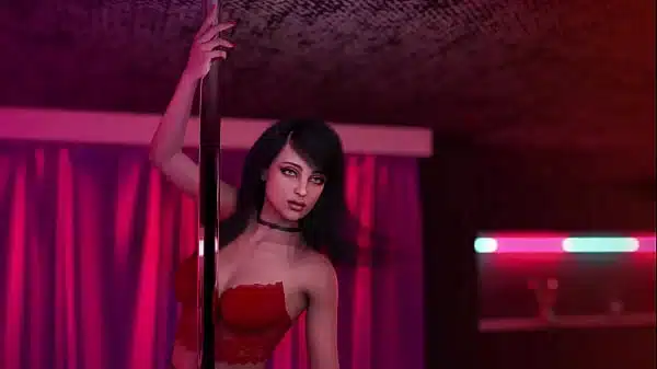 Lust Academy: James and Shemale Sadira’s Steamy Encounter