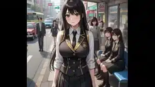 Touching Core, ai, anime, manga, chikkan, episode 3, grok anime training series