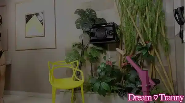 Trans Teen Lanah Frias Surrenders Her to The Fucking Machine