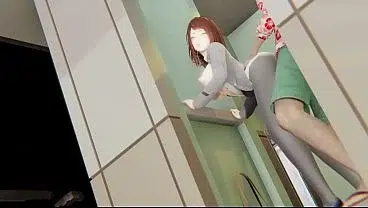 My Hero Academia Hentai – Uraraka having sex in a public toilet – Japanese Asian Manga Anime Cartoon Game Porn Video Animation