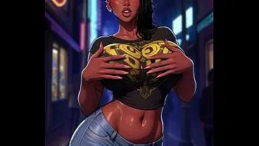 SHE TAKES A RIDE AND GETS HER BIG ASS CLAPPED